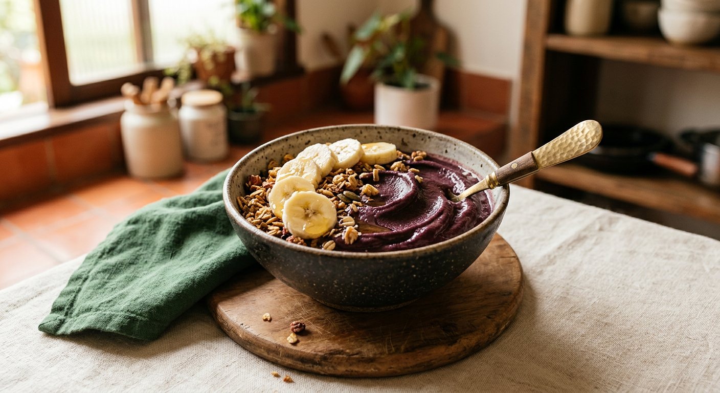 Açaí na Tigela (Brazilian Açaí Bowl) — Brazilian home cooking