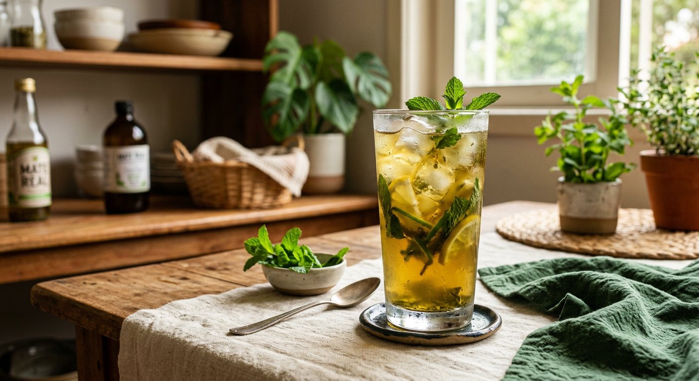 Chá Mate Gelado (Iced Mate Tea) — Cold-Brewed Erva Mate, the Southern Summer Standard