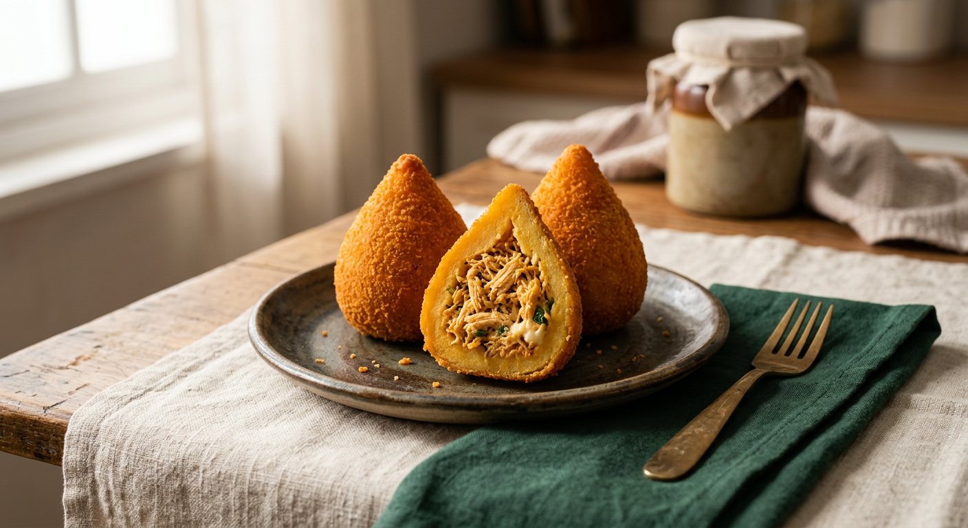 Coxinha (Chicken Croquette) — Brazilian home cooking