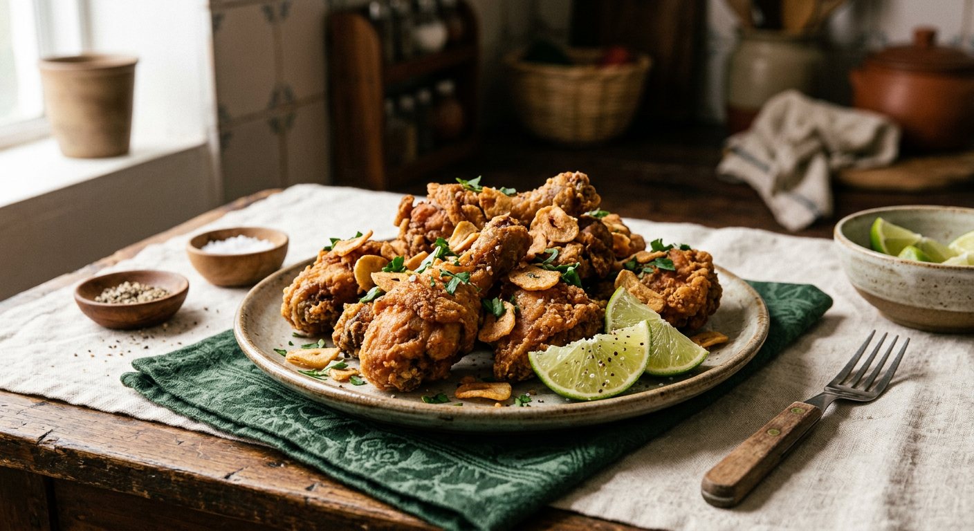Frango a Passarinho (Garlic Fried Chicken) — Brazilian home cooking