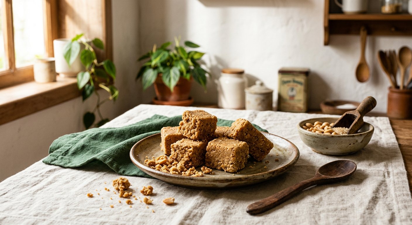 Paçoca (Peanut Candy) — Three-Ingredient Roasted Peanut Candy from the Colonial Trail