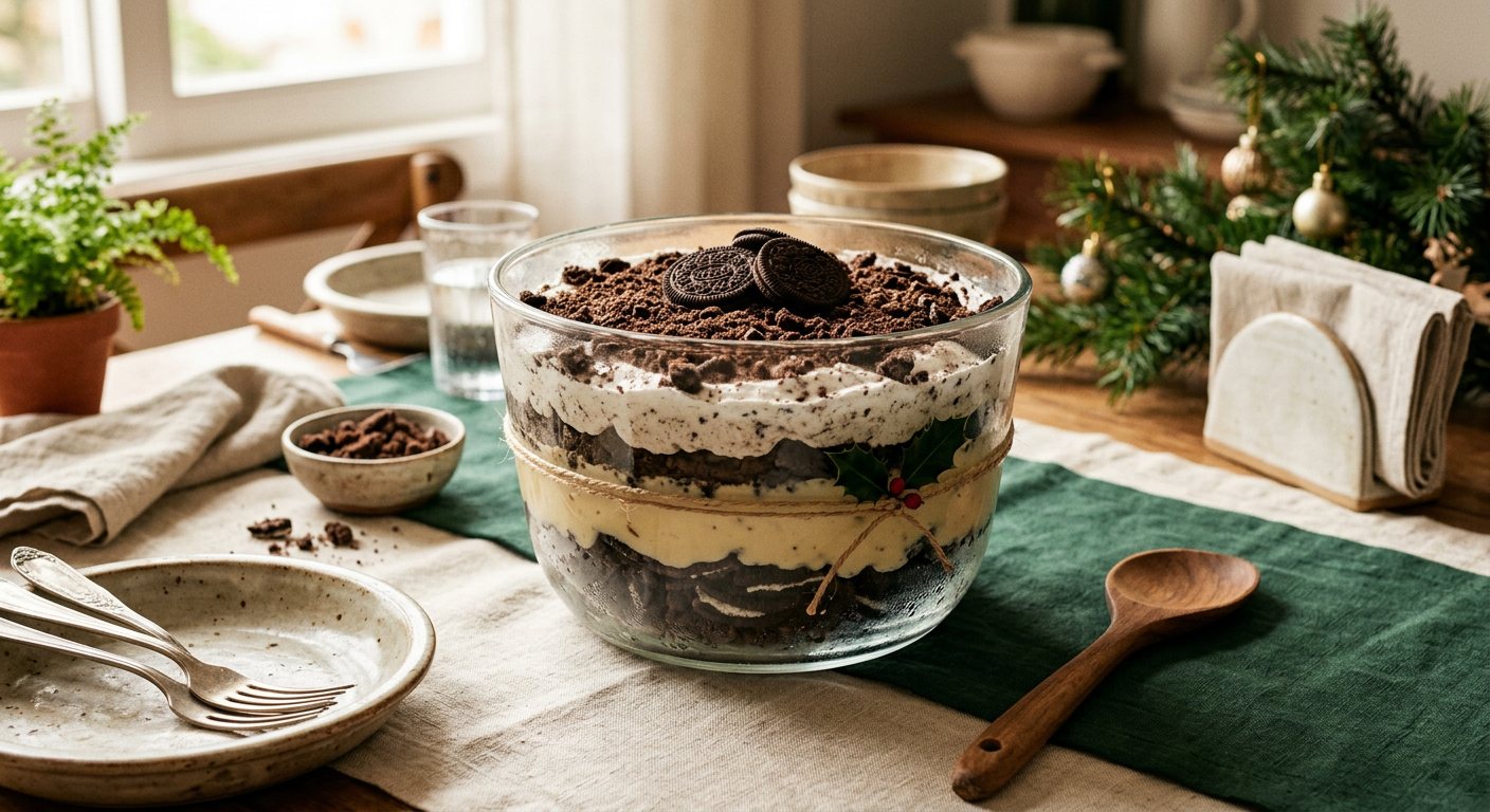 Pavê (Trifle Dessert) — Layered Cookie-and-Cream Trifle of the Holiday Table