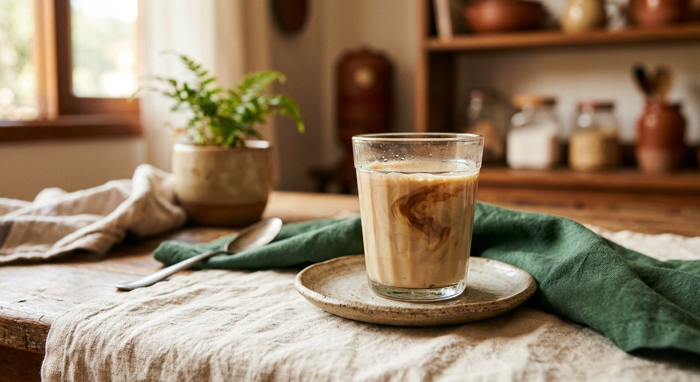 Pingado (Coffee with Milk) — A Stain of Coffee in Hot Milk — the Counter Breakfast
